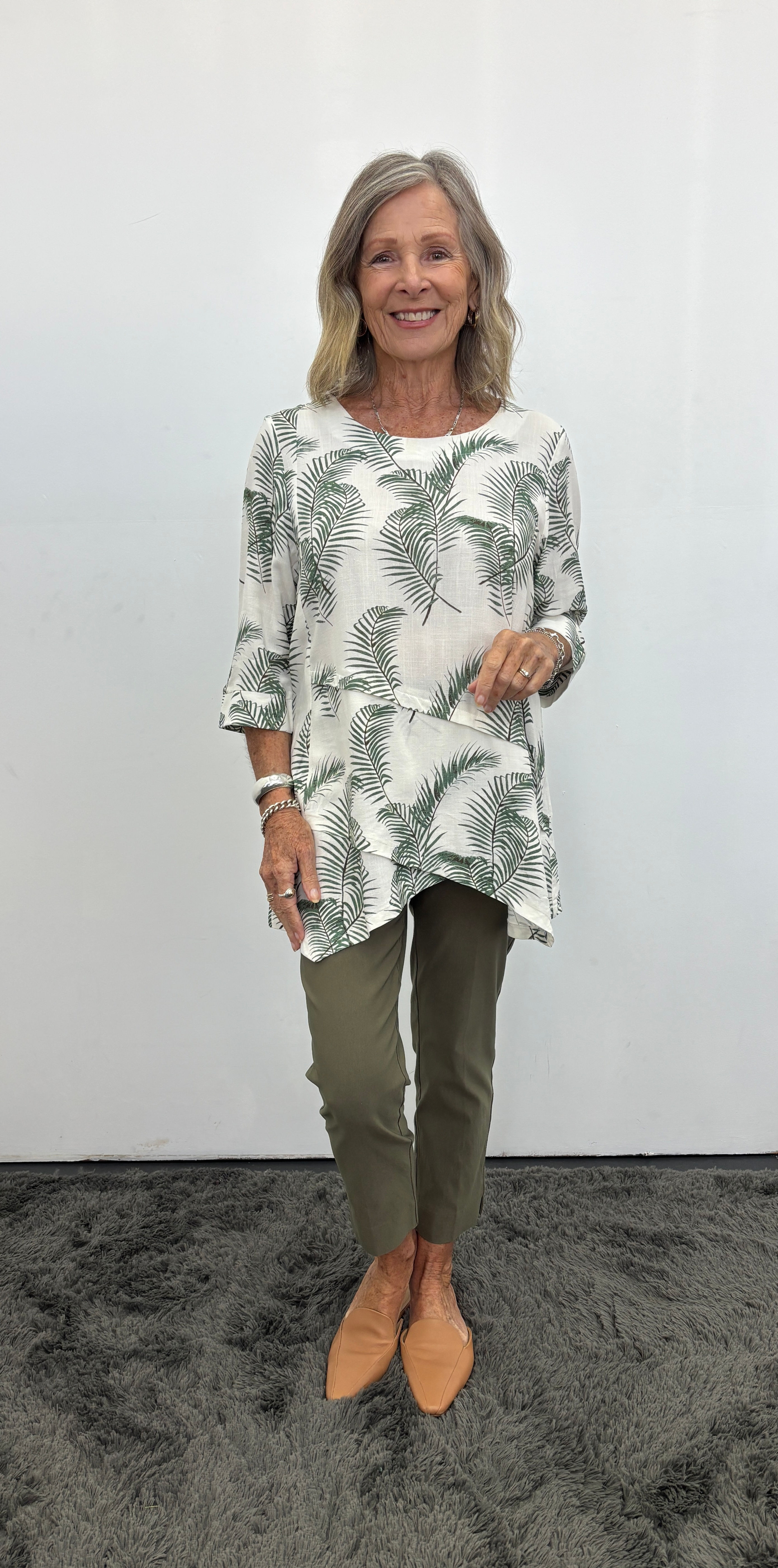 Fern Print Tunic