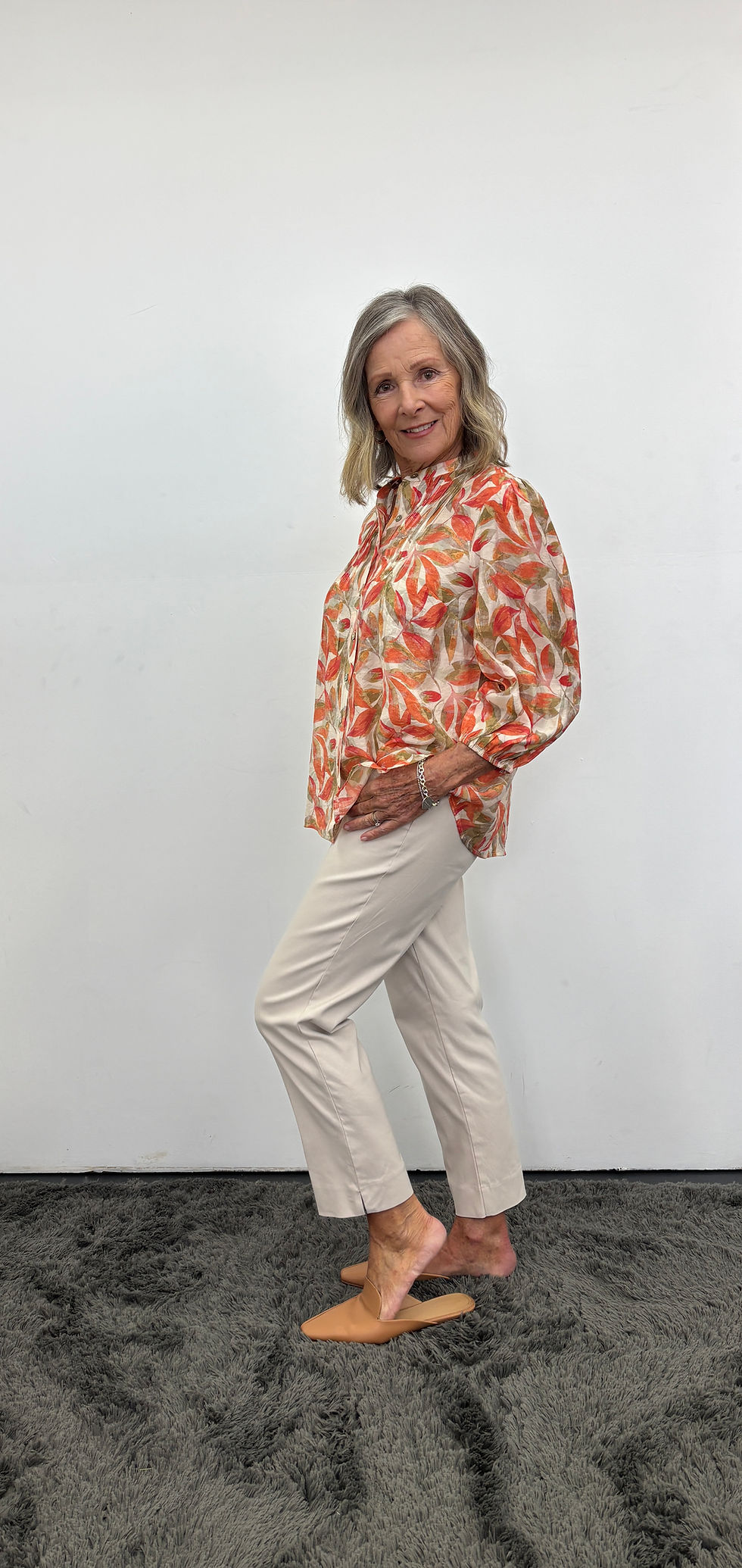 Thumbnail: Coral Leaf Blouse
