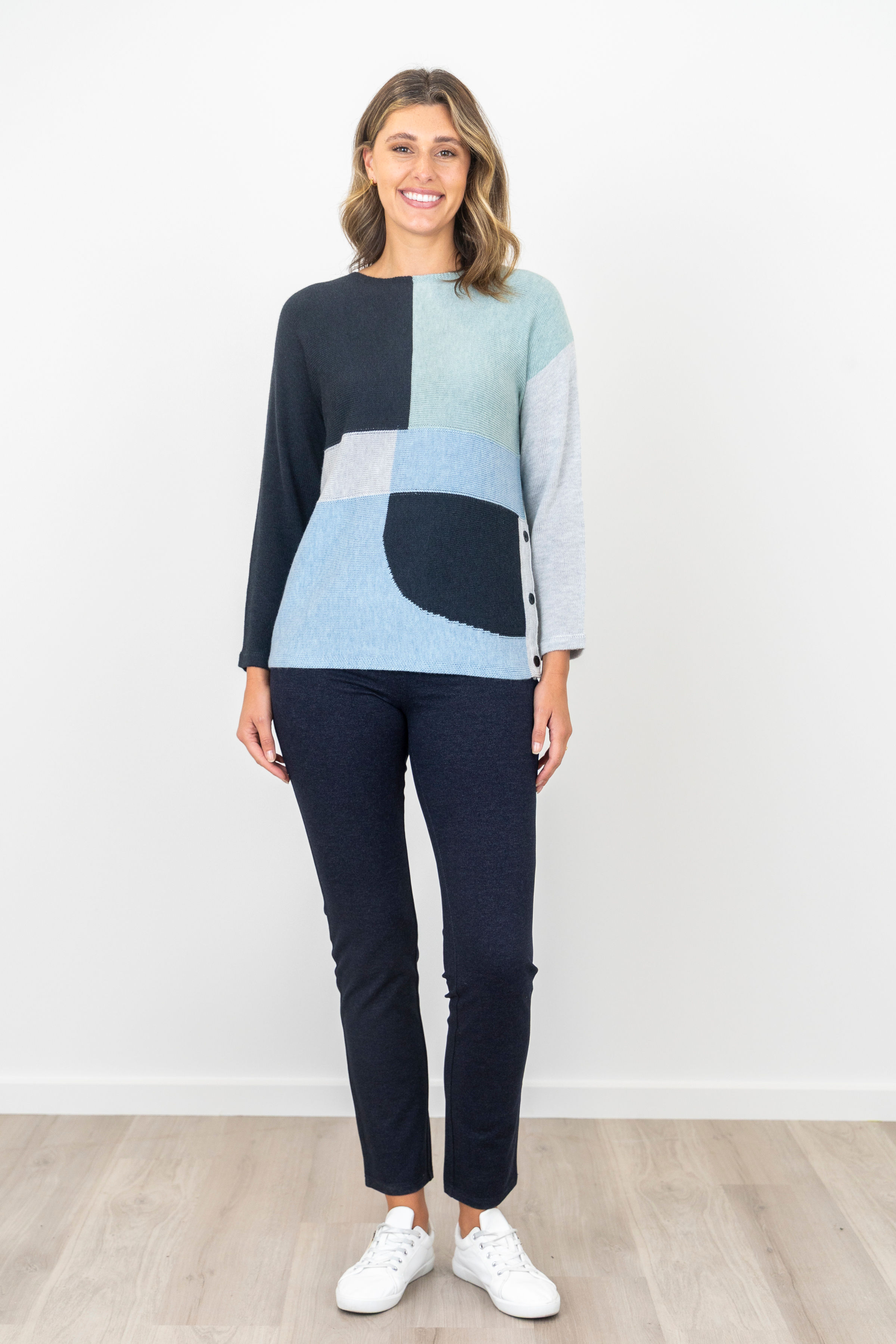 Colourblock Knit