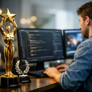 Can Small Developers Win Awards? The Evidence Matters
