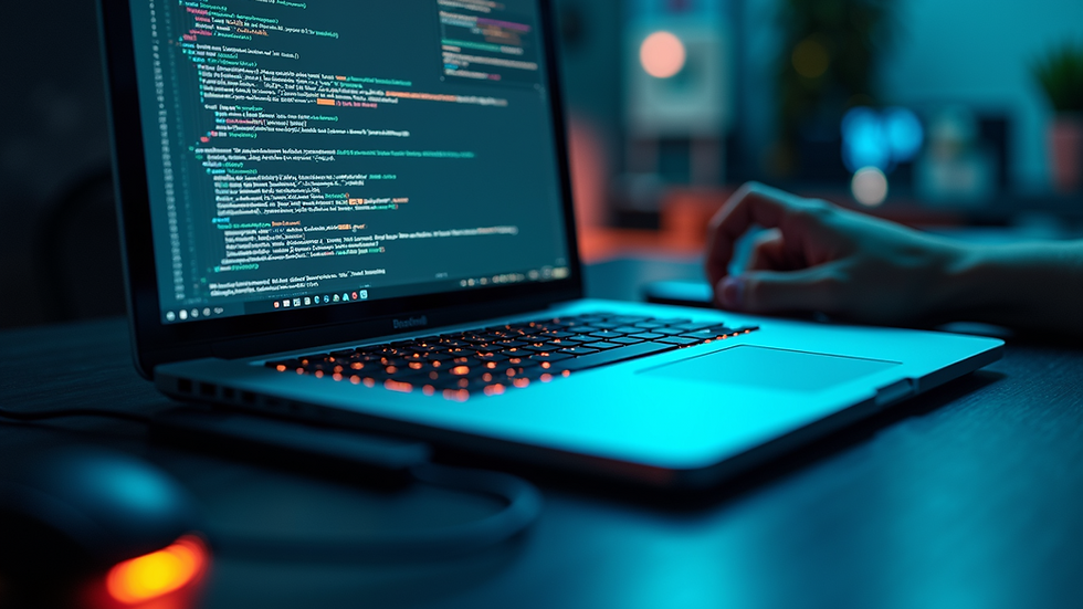 High angle view of digital security tools and equipment