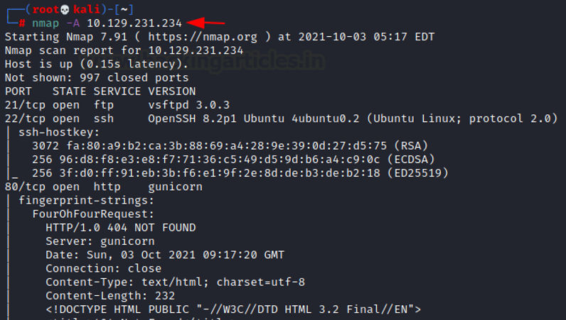 CAP HacktheBox WalkthroughCTF Challenges