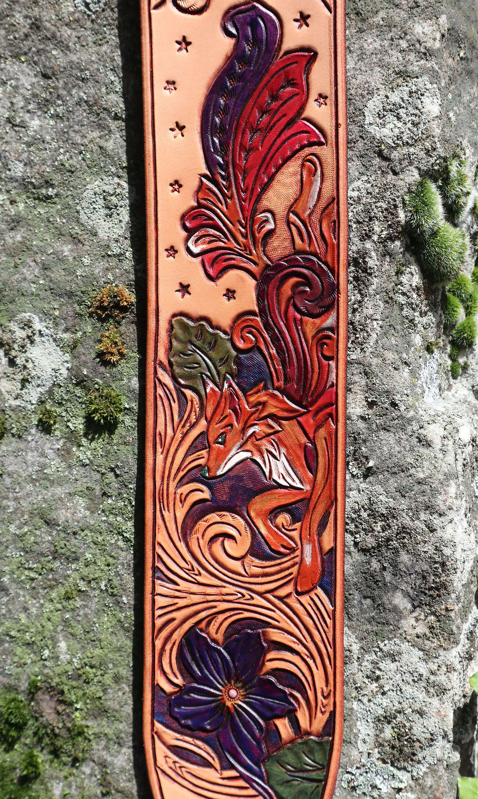 Miniature : Sangle guitare Sam's straps "Fox under the stars"