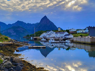 Beyond the Arctic Circle and towards the south