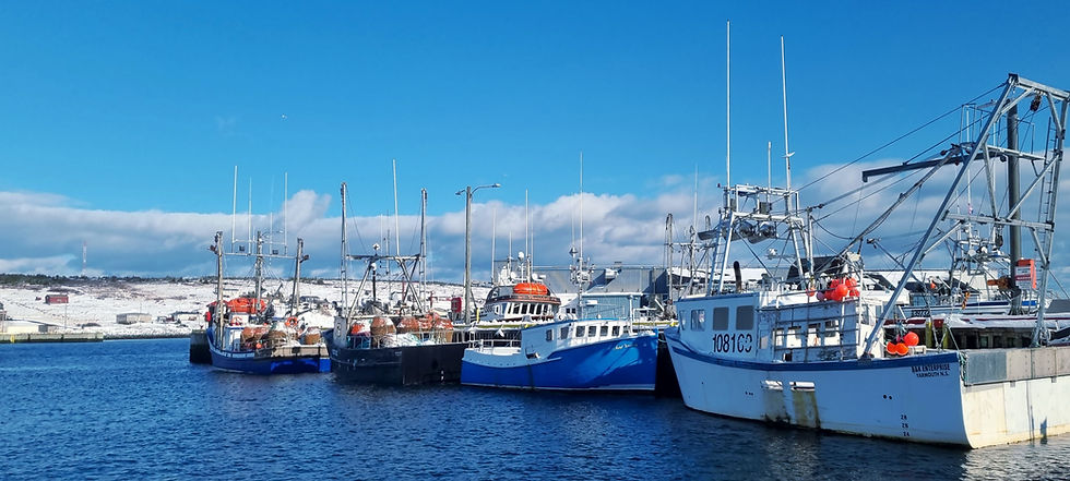 St. Lawrence, friendly Harbour in Newfoundland