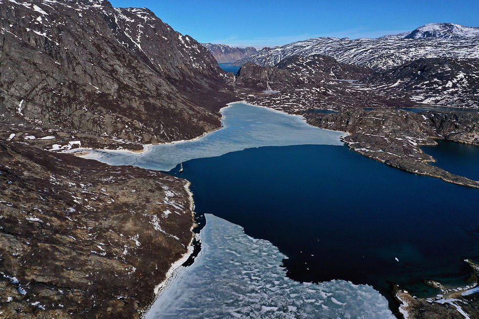 Anchorage in Arsuk Fjord