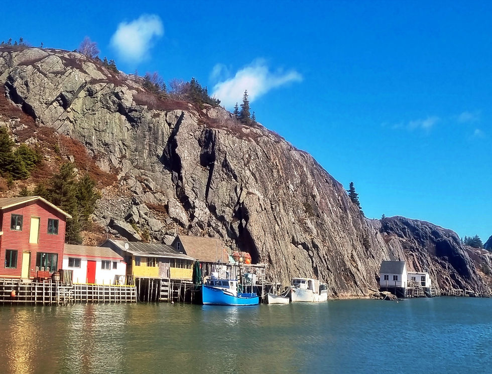 Quidi Vidi - pittoresque village near St. John`s