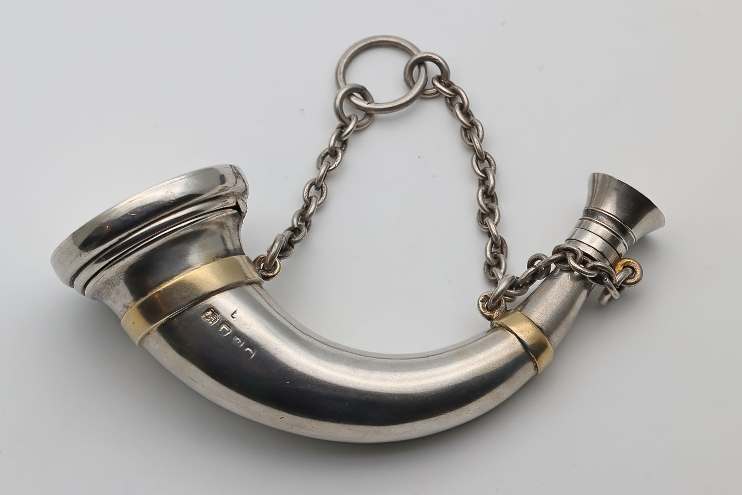 Sampson Mordan silver combination vinaigrette and scent