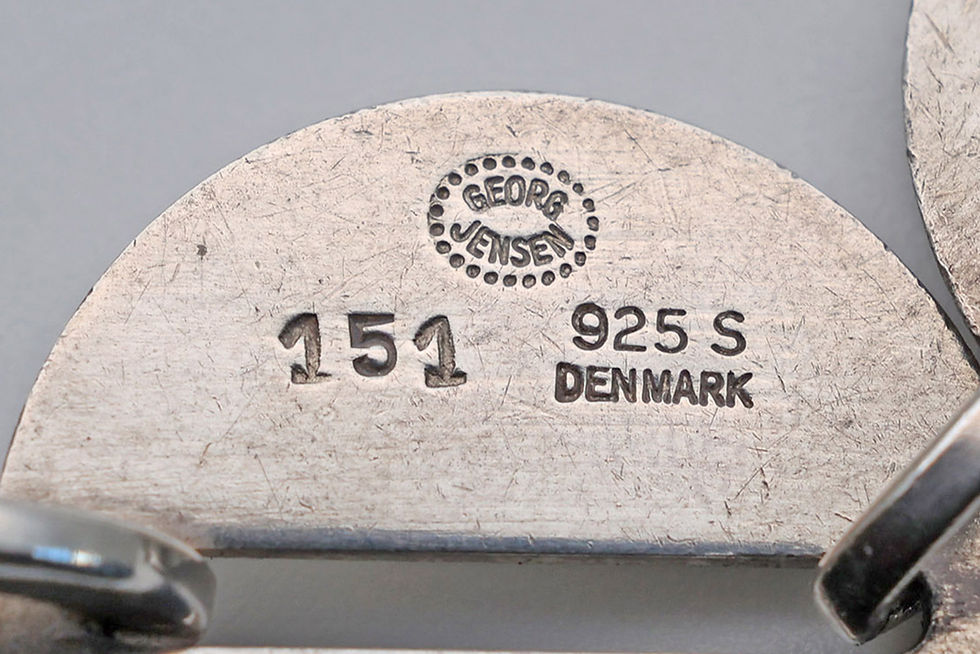 Thumbnail: Georg Jensen silver bracelet, Nanna Ditzel