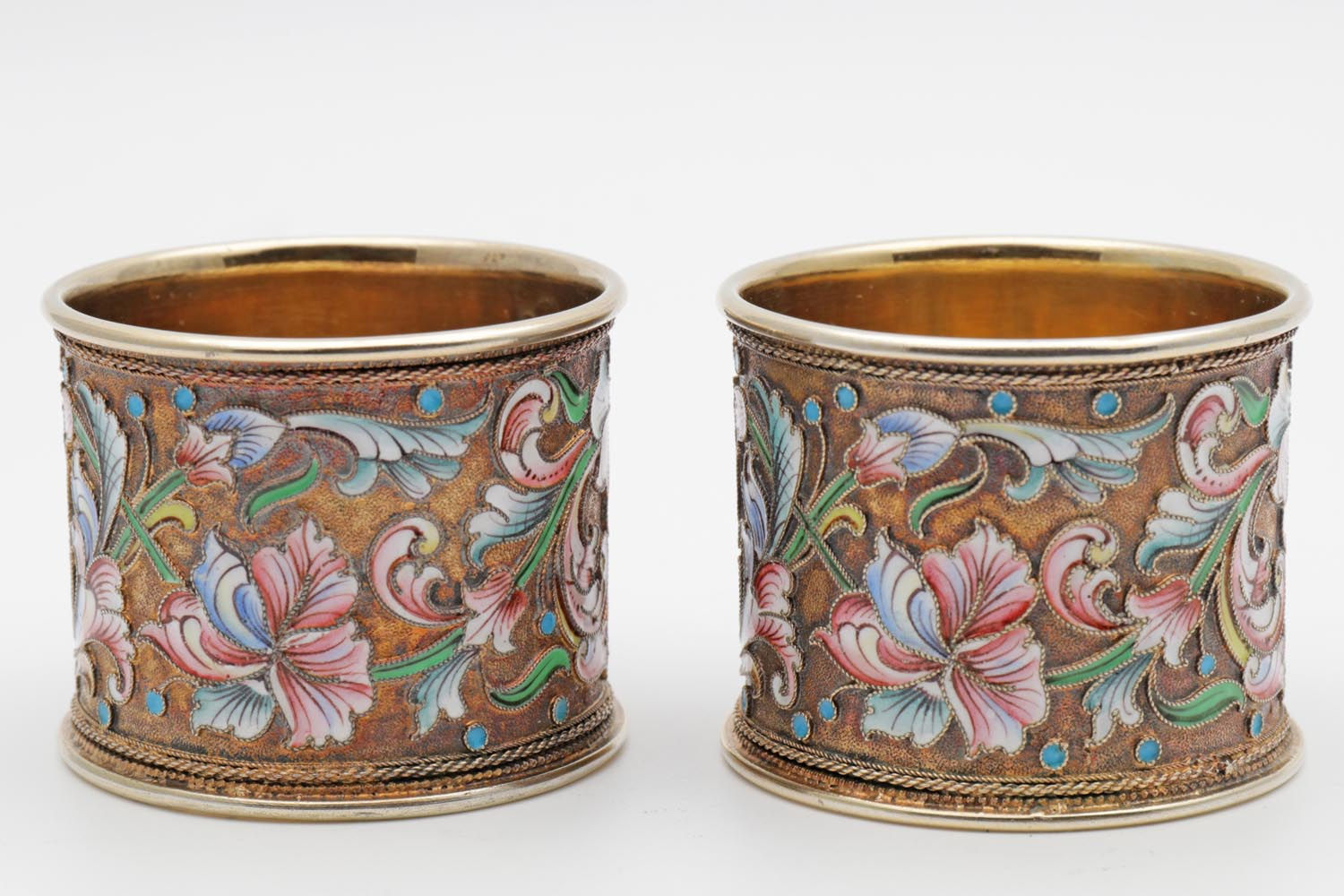 Nicholas ll Russian napkin rings