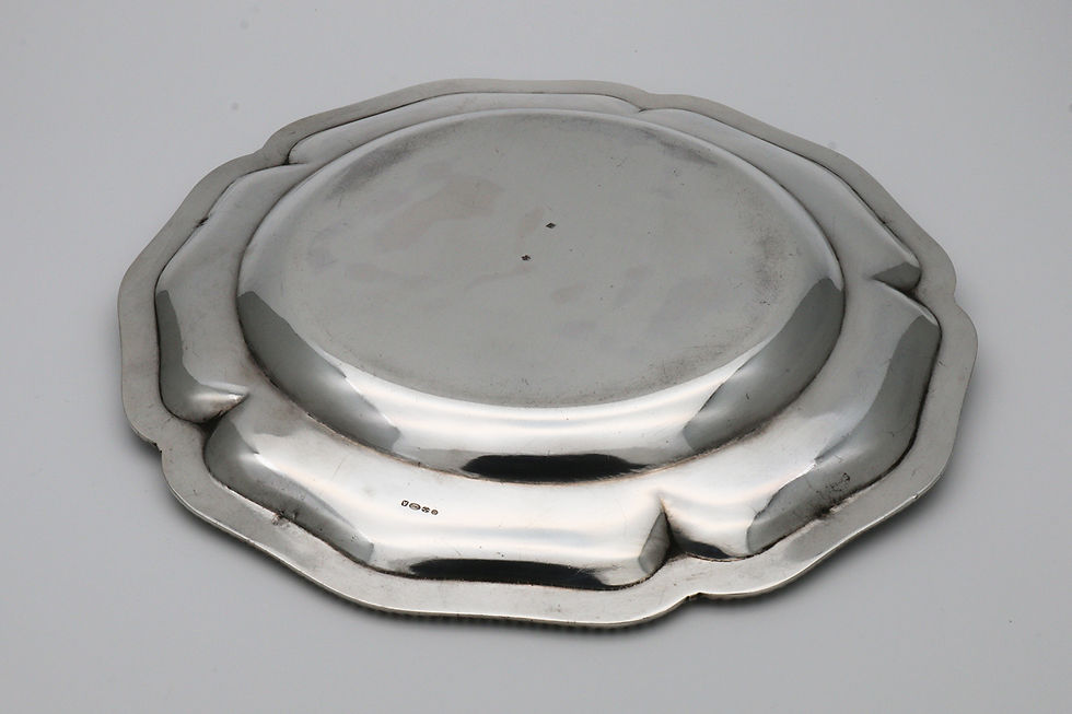 Thumbnail: Belgian silver plate from the Emperor Haile Selassie dinner service