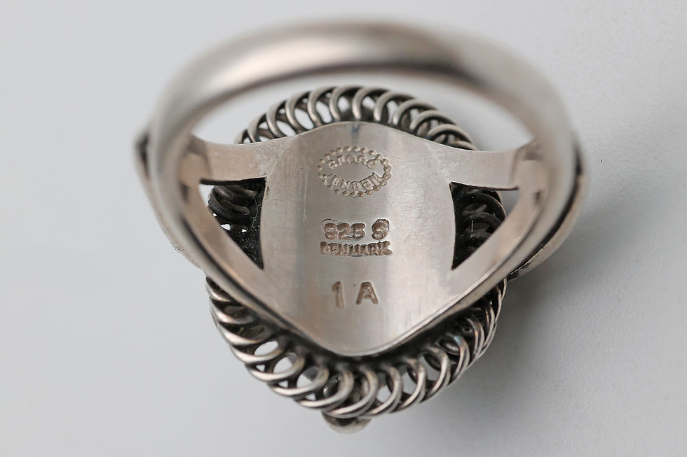 Thumbnail: Georg Jensen silver ‘Moonlight Blossom’ ring