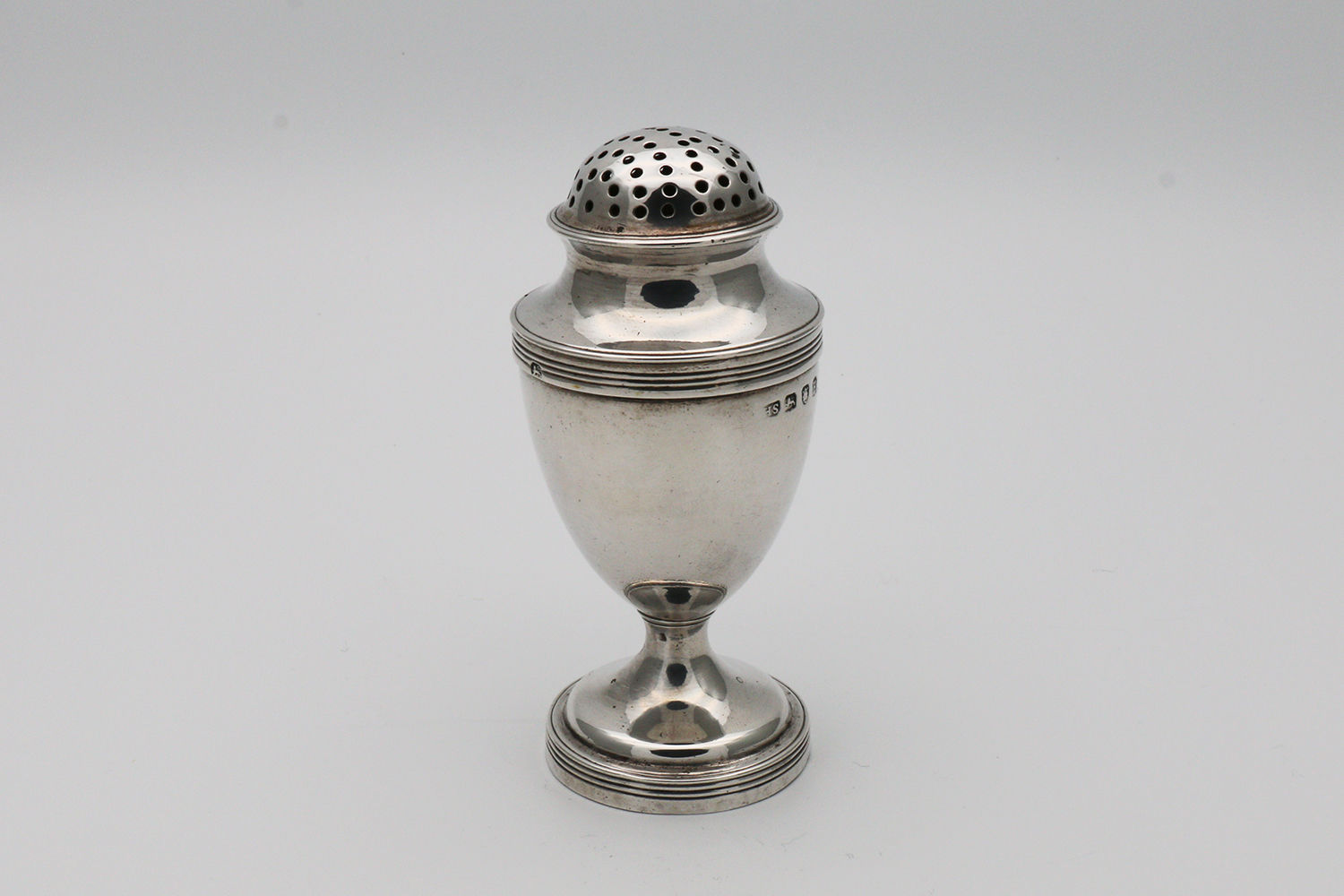 Georgian silver pepper shaker