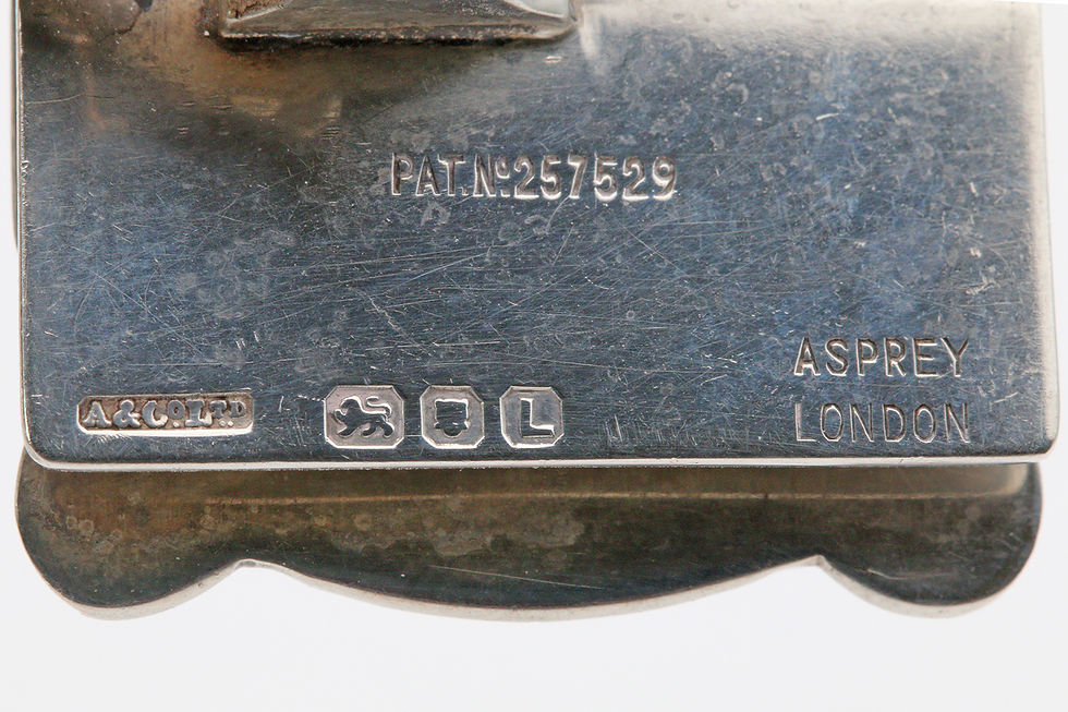 Thumbnail: Asprey patented silver book mark