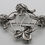 Thumbnail: Rare sterling silver brooch by William B. Kerr & Co.,
