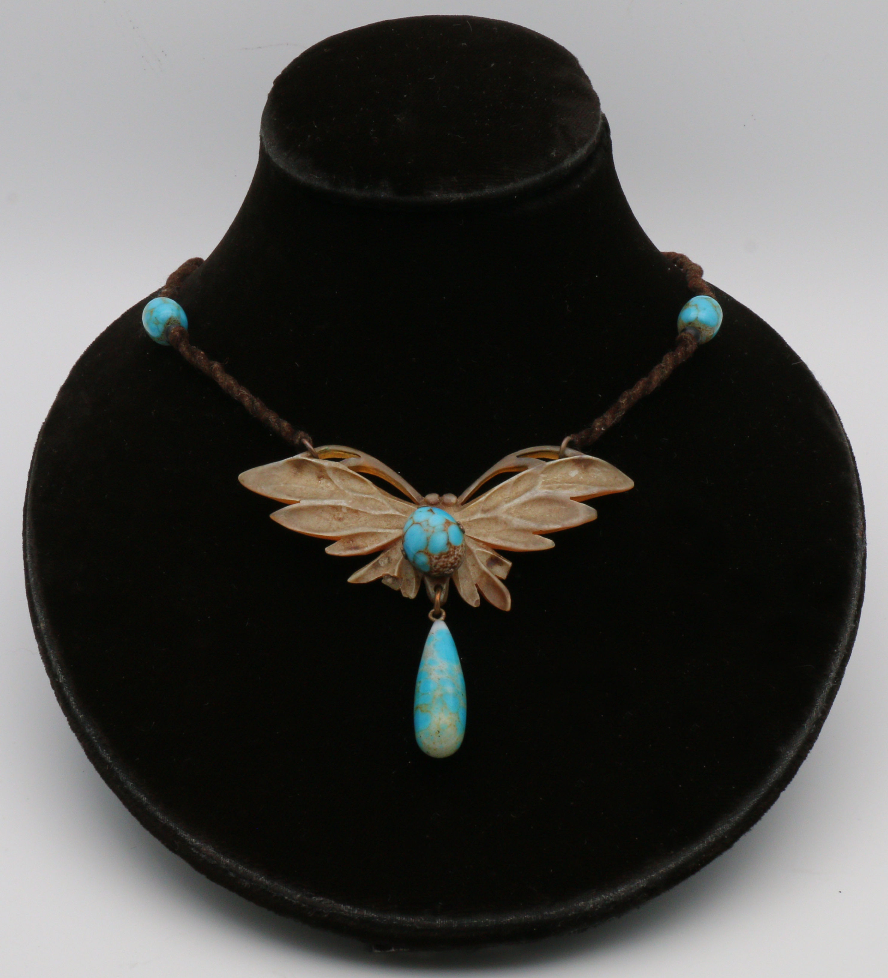 Elizabeth Bonté butterfly necklace