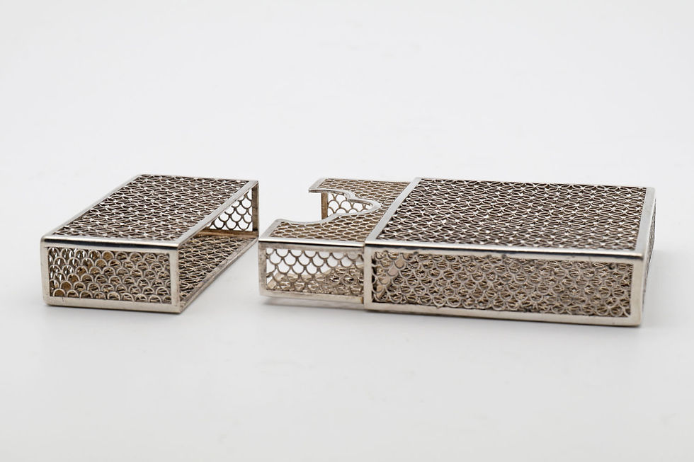 Thumbnail: 19th Century Silver Card Case