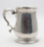 Georgina, Duchess of Devonshire, George II sterling silver pint tankard/mug