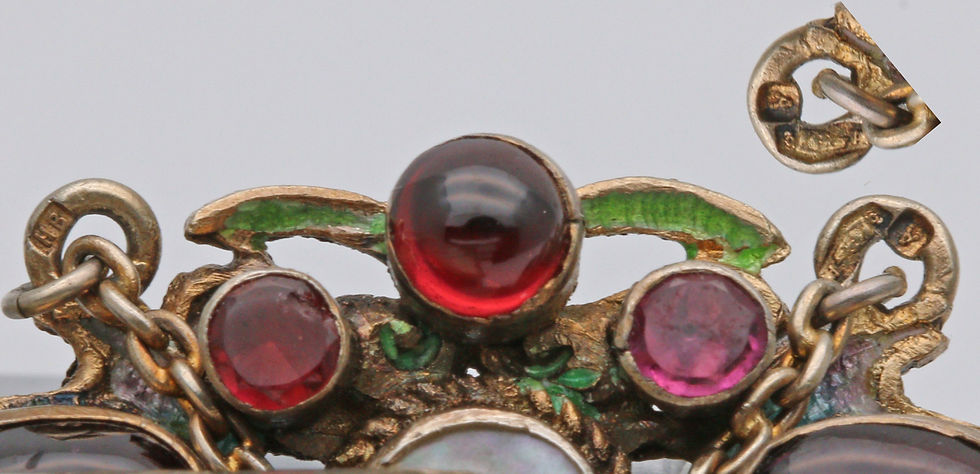 Thumbnail: Austro-Hungarian pendant by Hermann Bohm