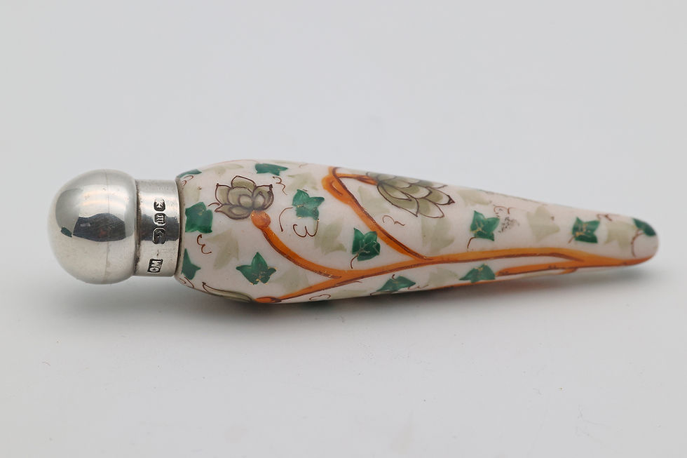 Thumbnail: Victorian teardrop scent bottle