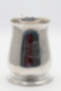 Thumbnail: Georgina, Duchess of Devonshire, George II sterling silver pint tankard/mug