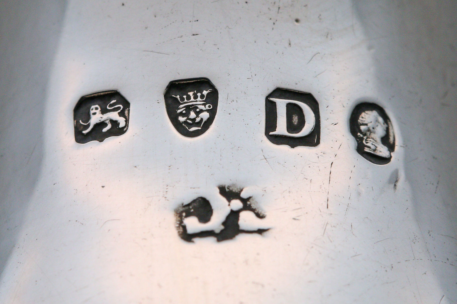 Georgian silver pap boat by Charles Chesterman II