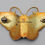 Thumbnail: Large silver gilt and enamel butterfly brooch Hroar Prydz