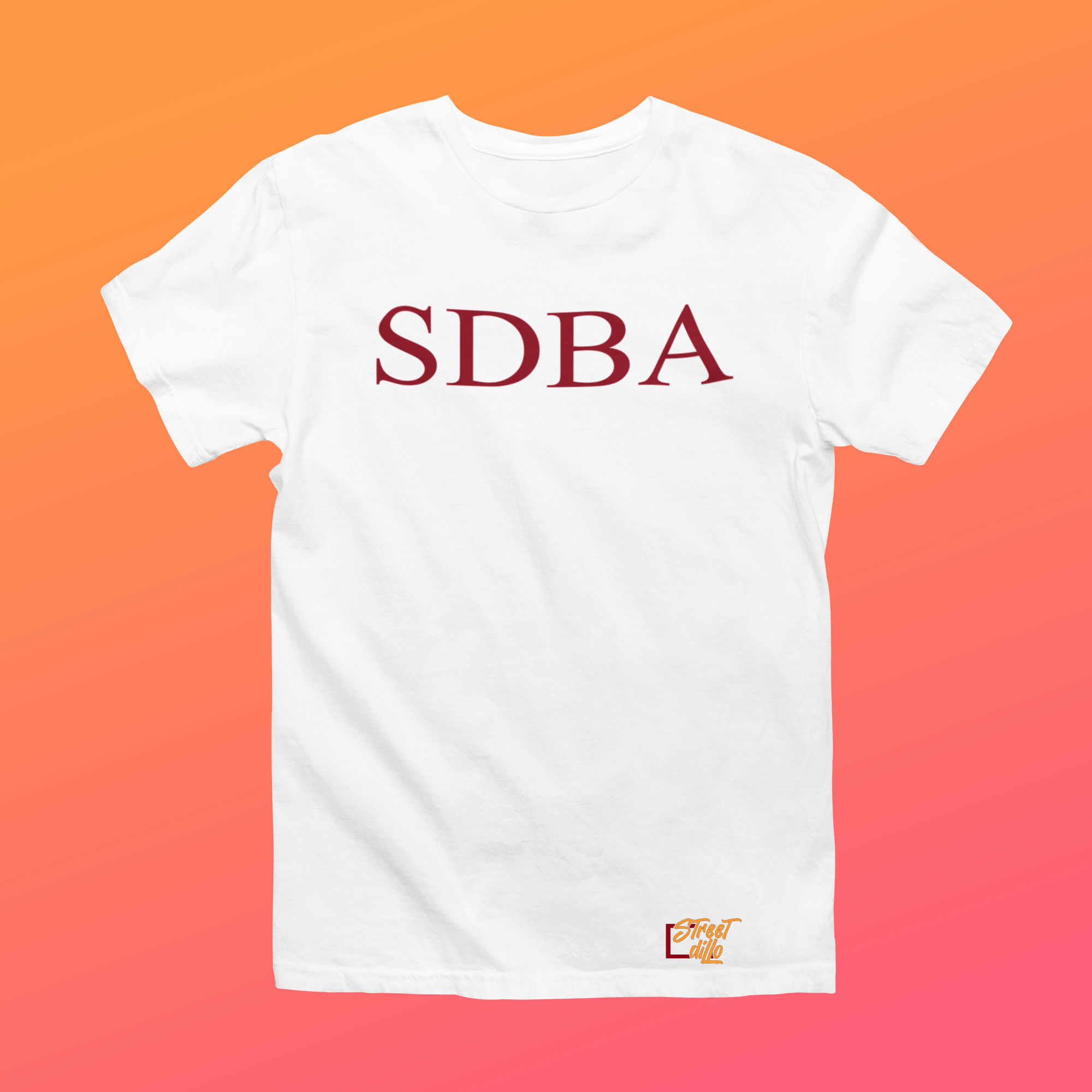 Minimal Essential Me Tee / White