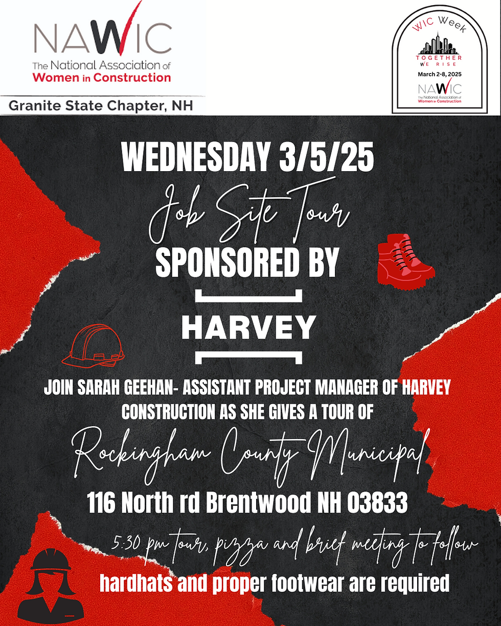 WIC WEEK- Jobsite Tour w/ Harvey Construction