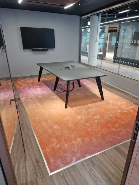Inmarsat Printed Rug Projects Clerkenwell Rug Studio