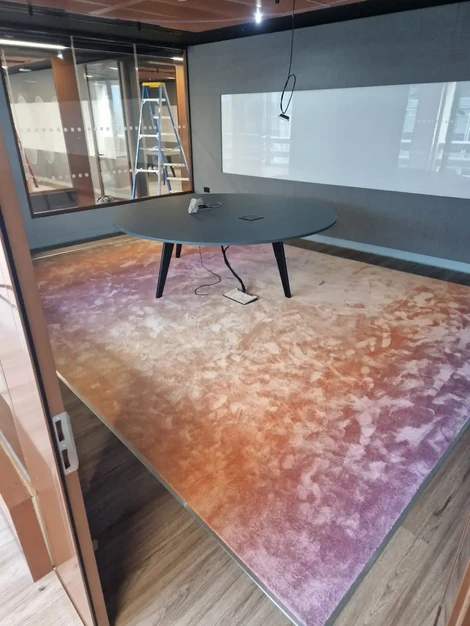 Inmarsat Printed Rug Projects Clerkenwell Rug Studio