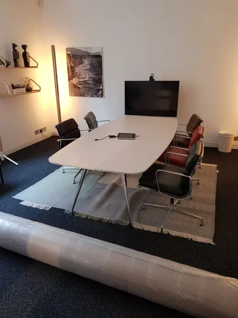 Handmade in England Vitra Cable Management Projects Clerkenwell Rug Studio