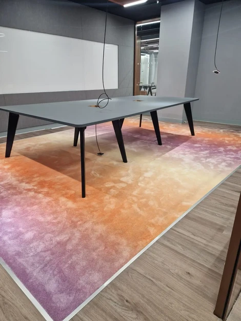 Inmarsat Printed Rug Projects Clerkenwell Rug Studio