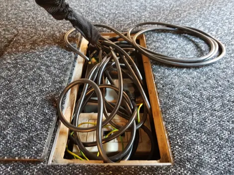 Handmade in England Vitra Cable Management Projects Clerkenwell Rug Studio