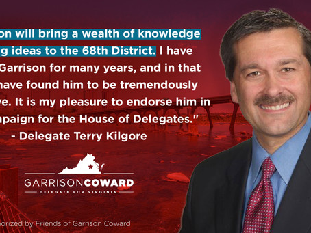 Del. Terry Kilgore endorses Garrison