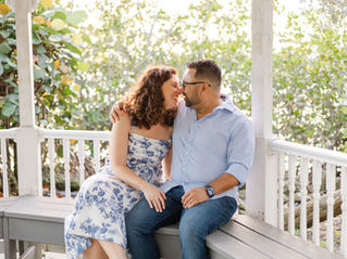 Jaina & Dan's Engagement Photos | Riverside Park | Vero Beach
