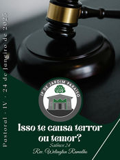 Isso te causa terror ou temor?