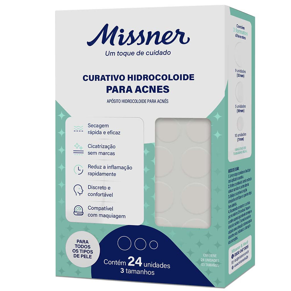 Miniatura: CURATIVO HIDROCOLOIDE PARA ACNES CARTUCHOS