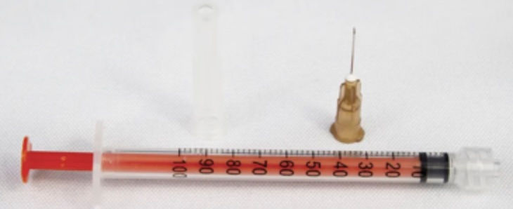 Miniatura: Kit 20 Seringa c/ Agulha Embutida Insulina Mounjaro Ozempic SR 1mL 27G 