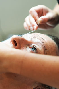 Création de la forme du sourcils