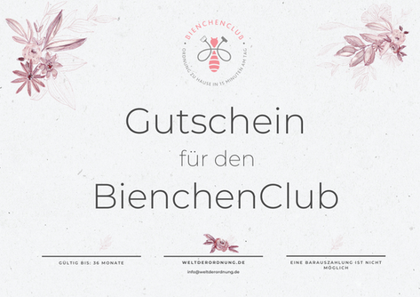 Gutschein Bienchenclub