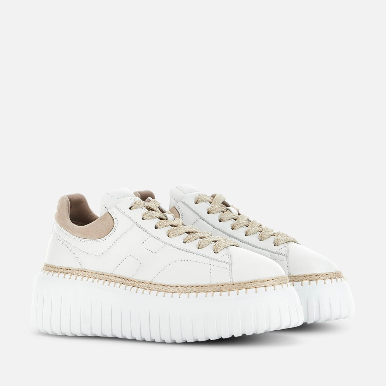 Hogan H-Stripes Ivoire