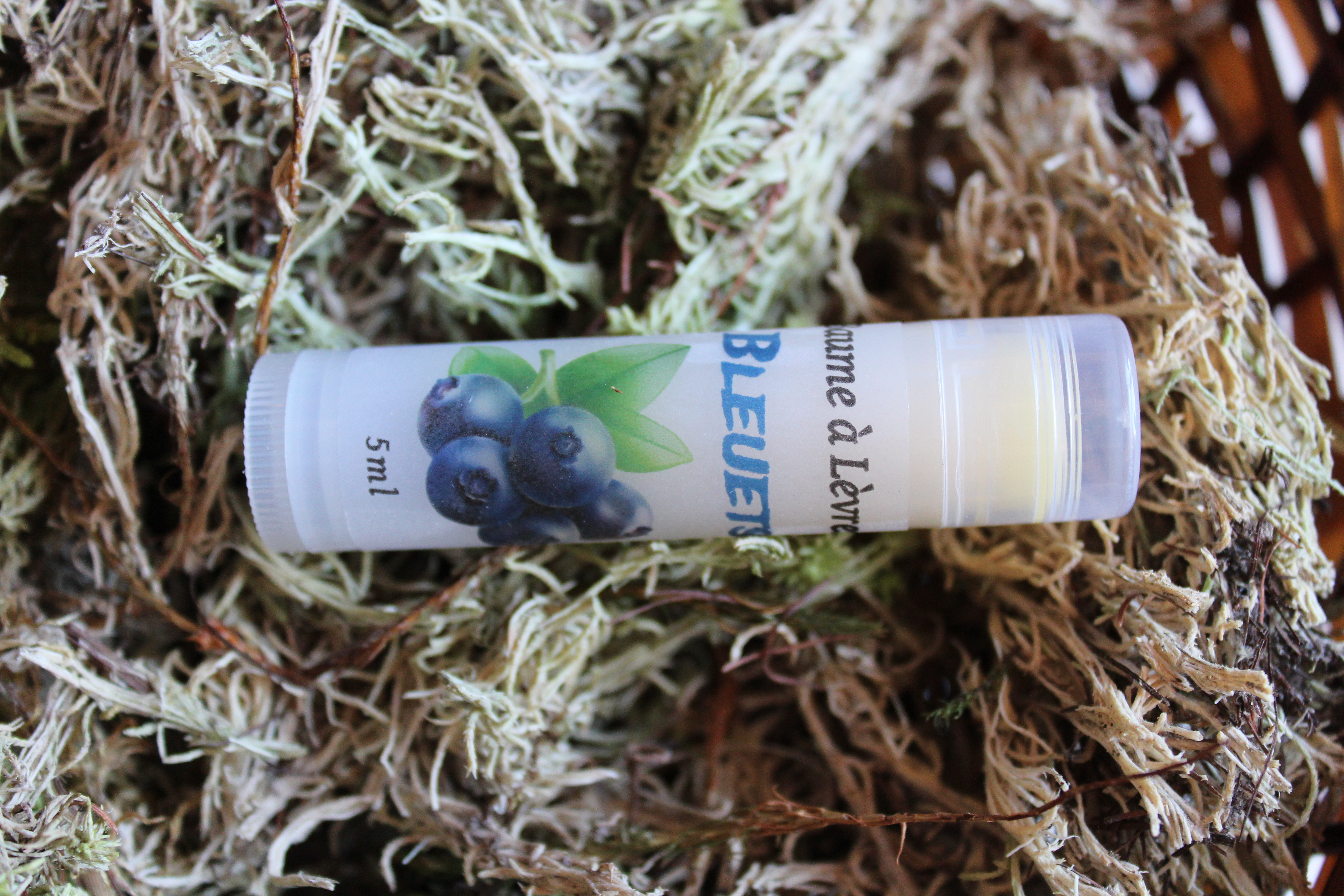 Baume à lèvres: Bleuets