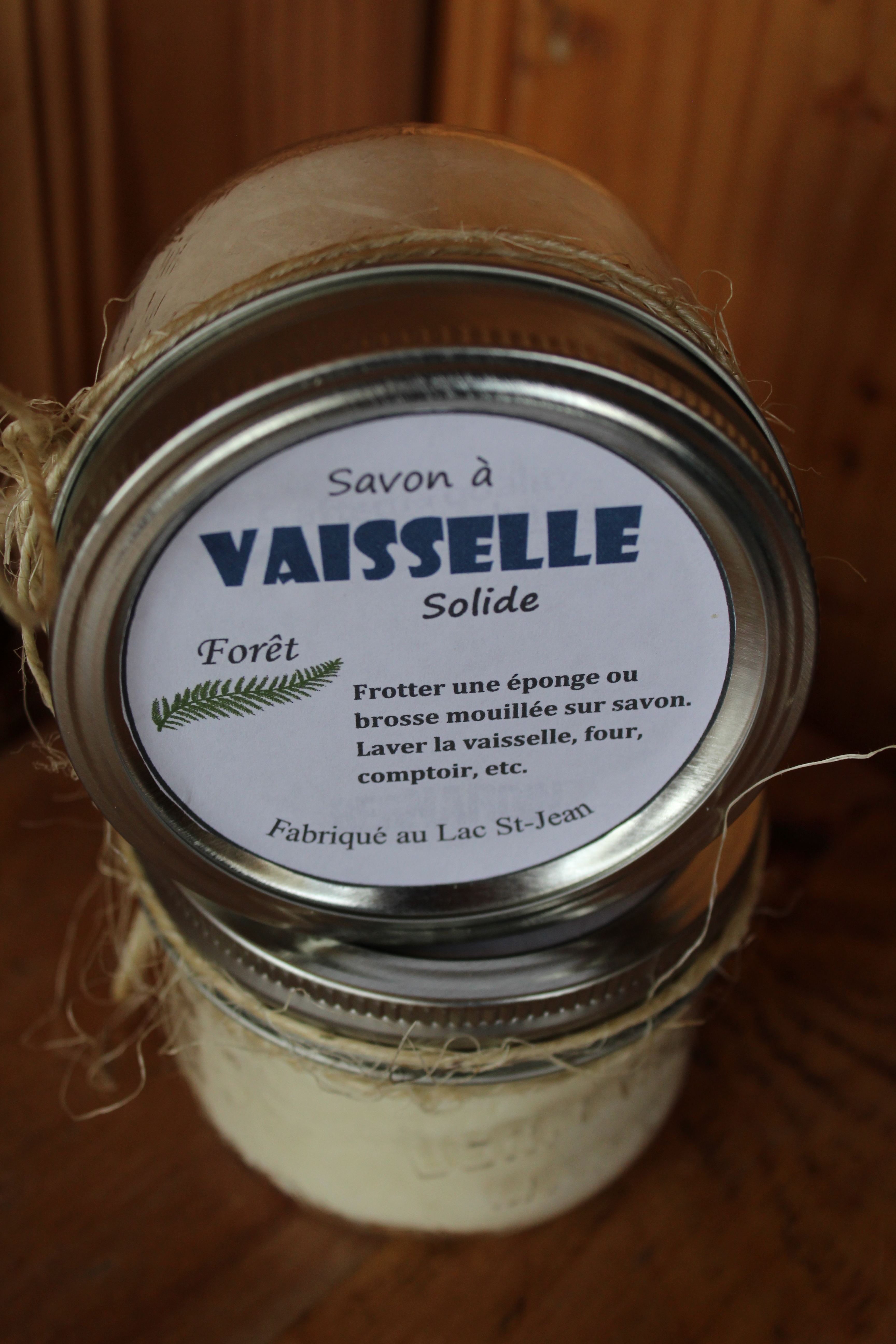 Savon à Vaisselle Solide: Forêt