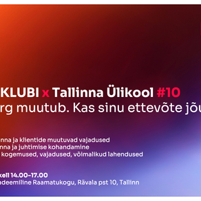 Adapter klubi #10: Tööturg muutub. Kas sinu ettevõte jõuab järele?