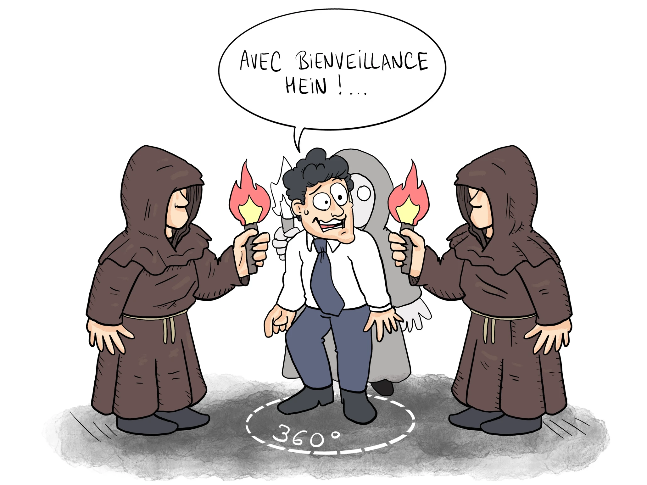 dessin de presse évaluation 306 degrés