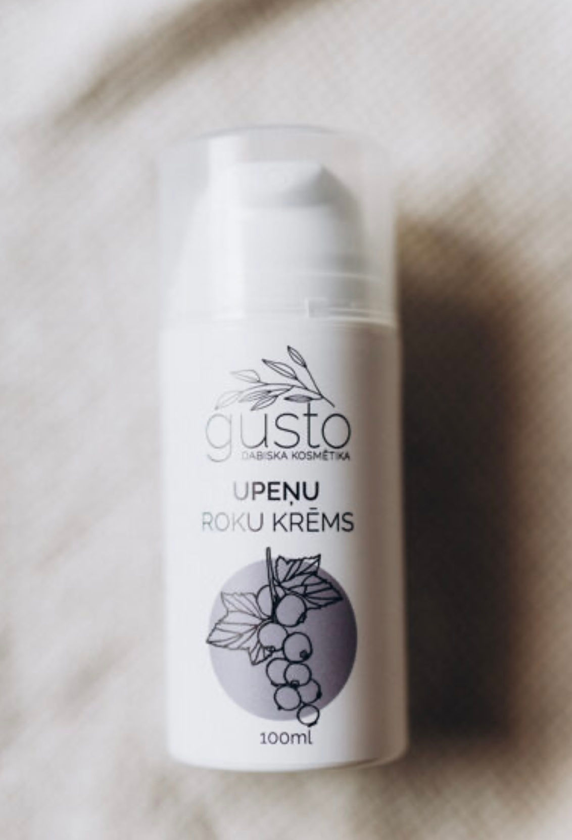 GUSTO Upeņu roku krēms 100ml