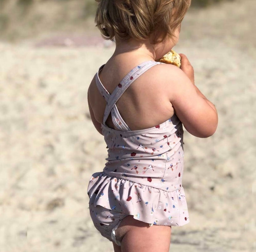 Peldkostīms bērniem FLOWERS&BIRDS