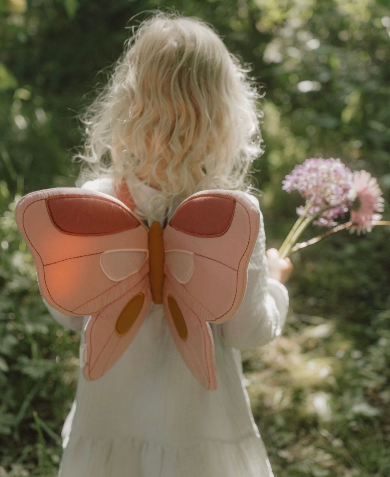 LITTLE DUTCH rotaļu spārni + burvju nūjiņa bērniem FAIRY GARDEN