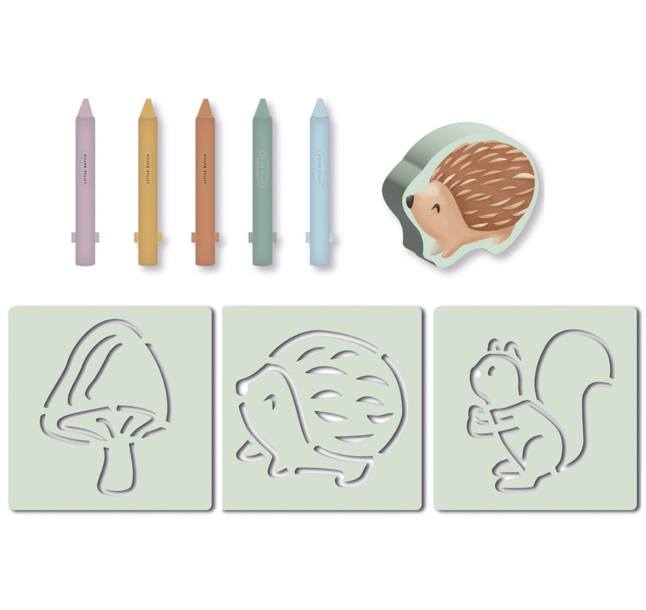 LITTLE DUTCH vannas krītiņi bērniem FOREST FRIENDS